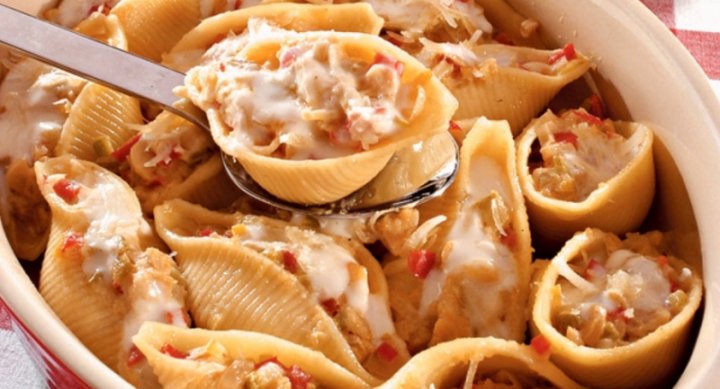 Conchigliones de Queijo